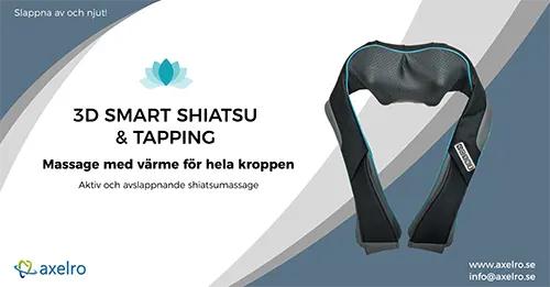 3D smart SHIATSU & TAPPING nackmassage