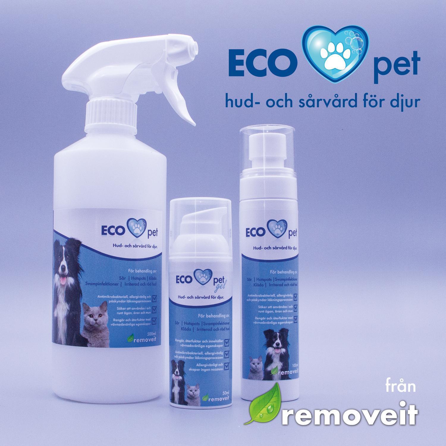 ECO pet hud- och sårvård - 500ml