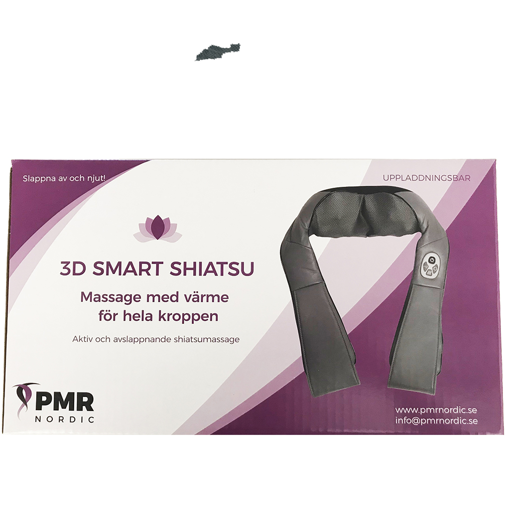 Alternative view of 3D Smart SHIATSU Nackmassage – Generation 2 (Trådlös & Uppladdningsbar)